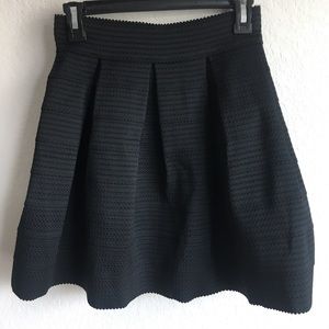 Express black skirt